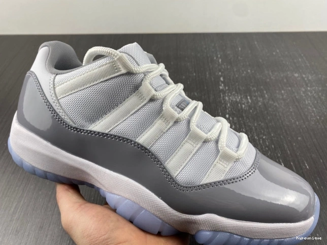 HYPE Low 11 AV2187-140 Cement Air Grey Jordan 0726